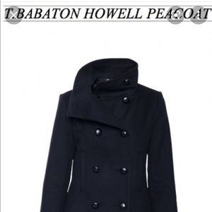 Aritzia Babaton Howell coat in dark Navy - size XXS